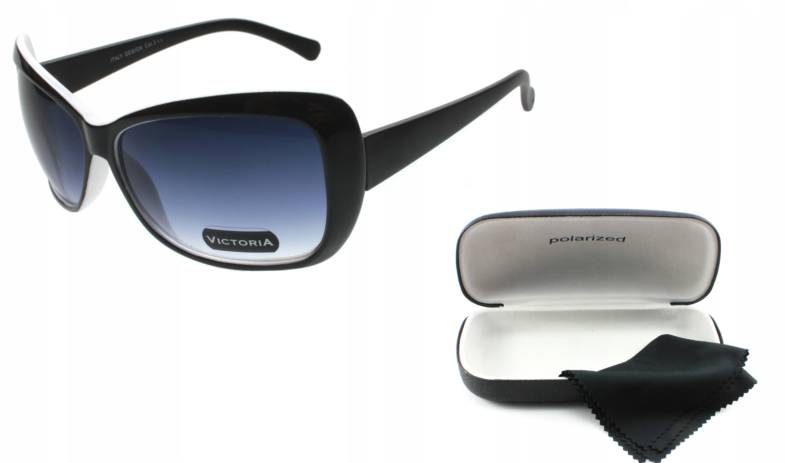

Okulary Przeciwsłoneczne Z Filtrem Uv Damskie+etui