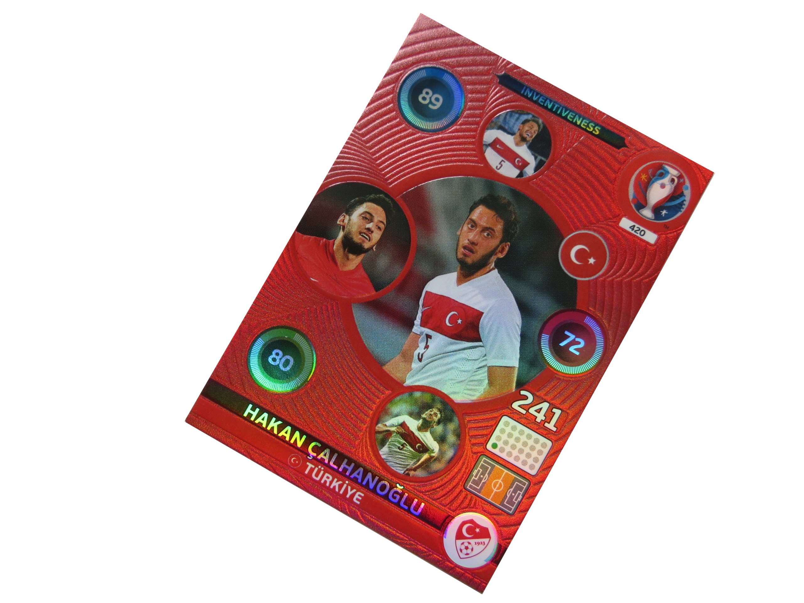 Panini Uefa Euro 2016 Karty Piłkarskie Inventiveness Calhanoglu 420