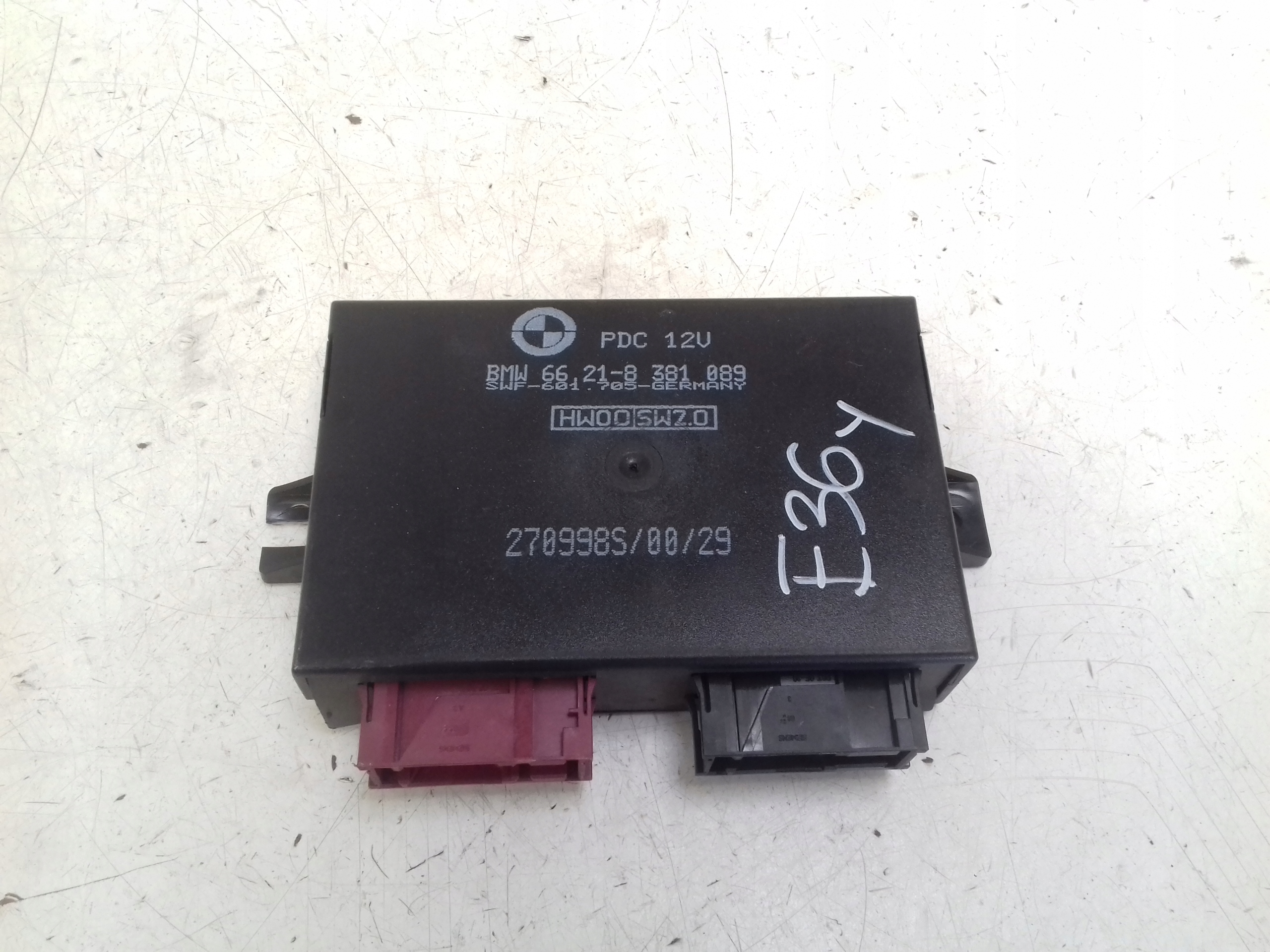 modul PDC 8381089 BMW E36