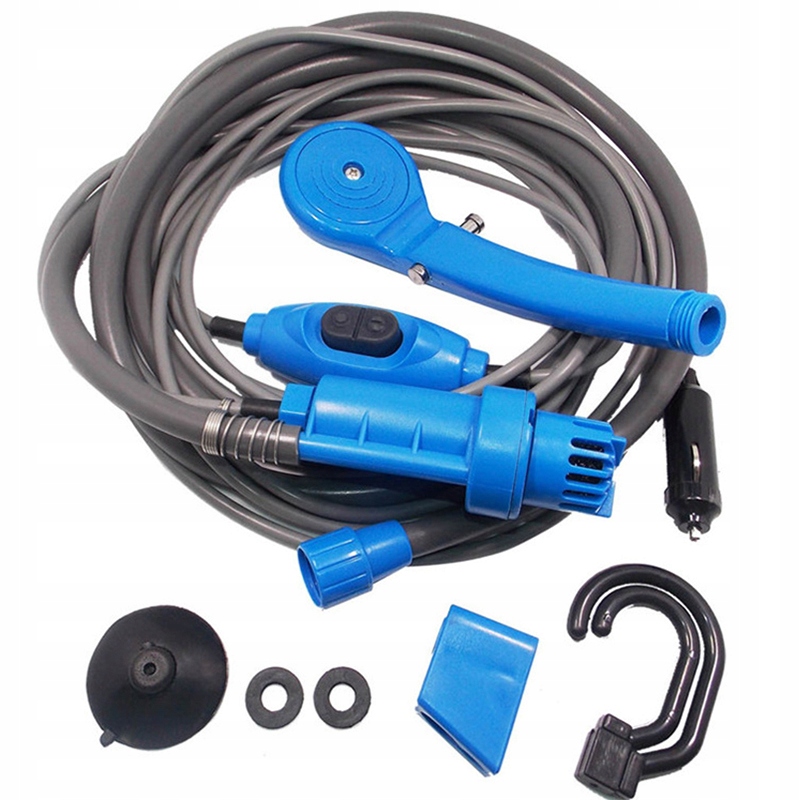 1 комплект портативна автомобільна мийка 12 в душ