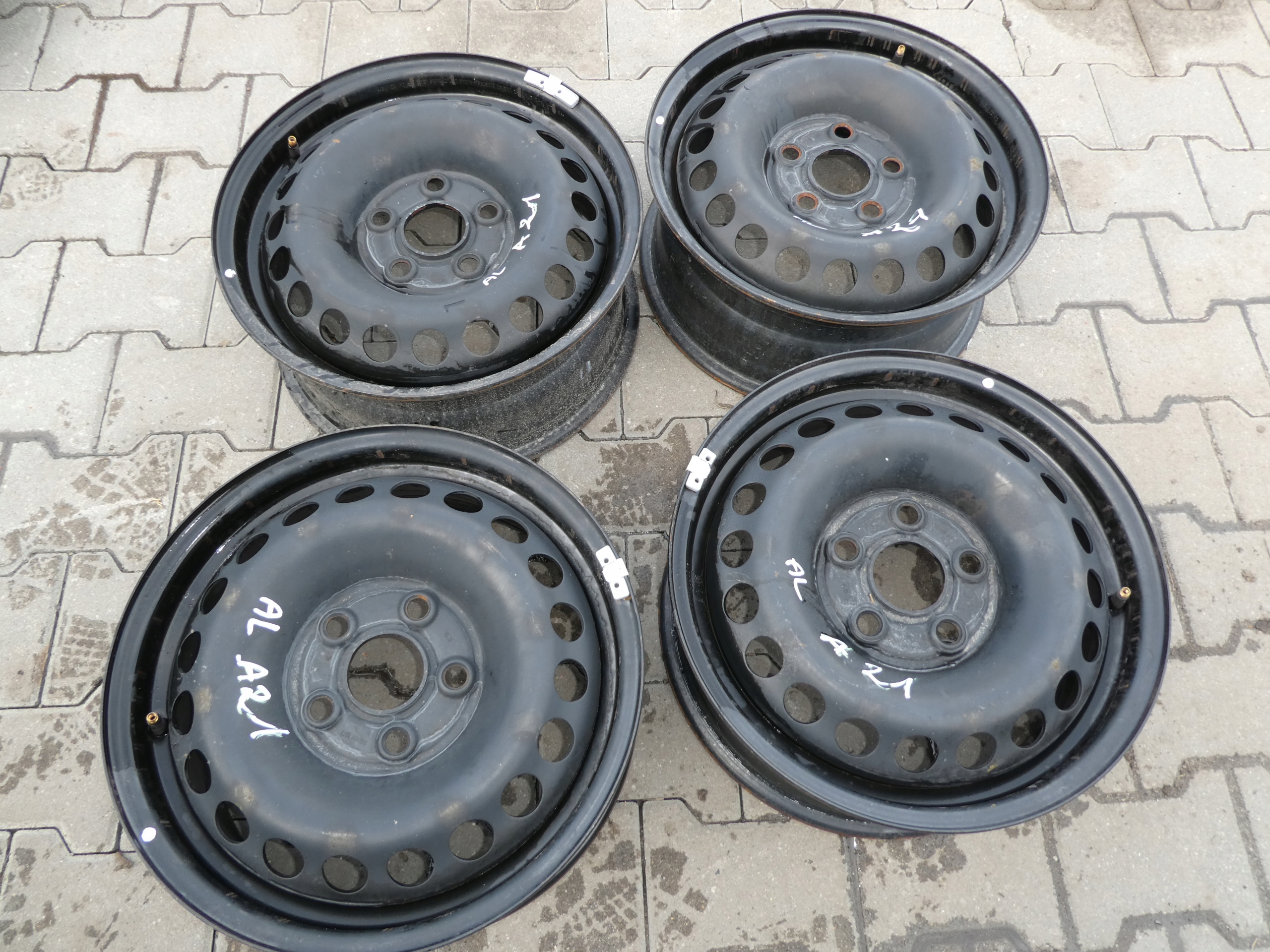 VW T5 CERCHI FERRO 7H0601027D 6.5JX16 ET51