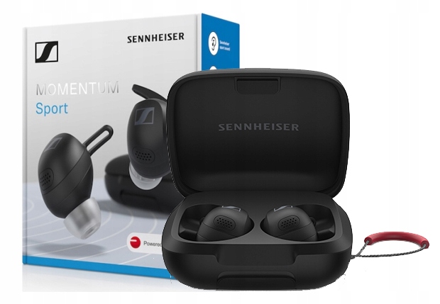 Sennheiser Momentum Sport Black Polar Hybrid Anc aptX 110dB IP55 3xmic