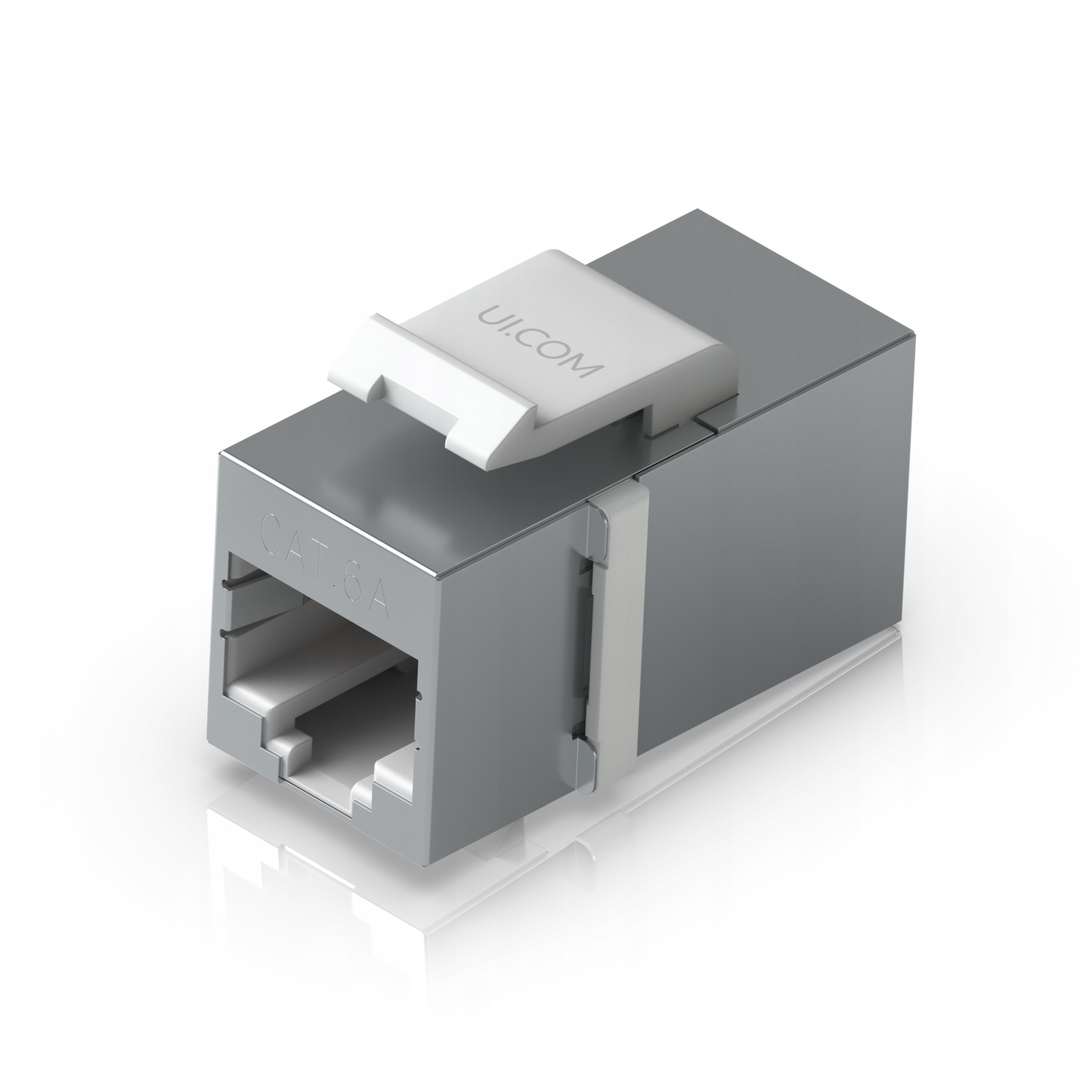 Spojka Ubiquiti Keystone RJ45-RJ45, 12 kusov (UACC-Keystone-Coupler-C6A)
