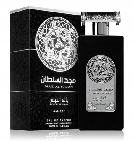 Parfém Unisex Asdaaf Majd Al Sultan Black Intense 100 ml