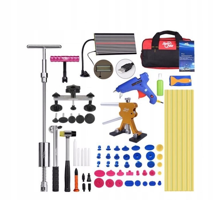 Sada na odstraňování promáčklin Puller Pdr Největší vytahování Oprava Grad