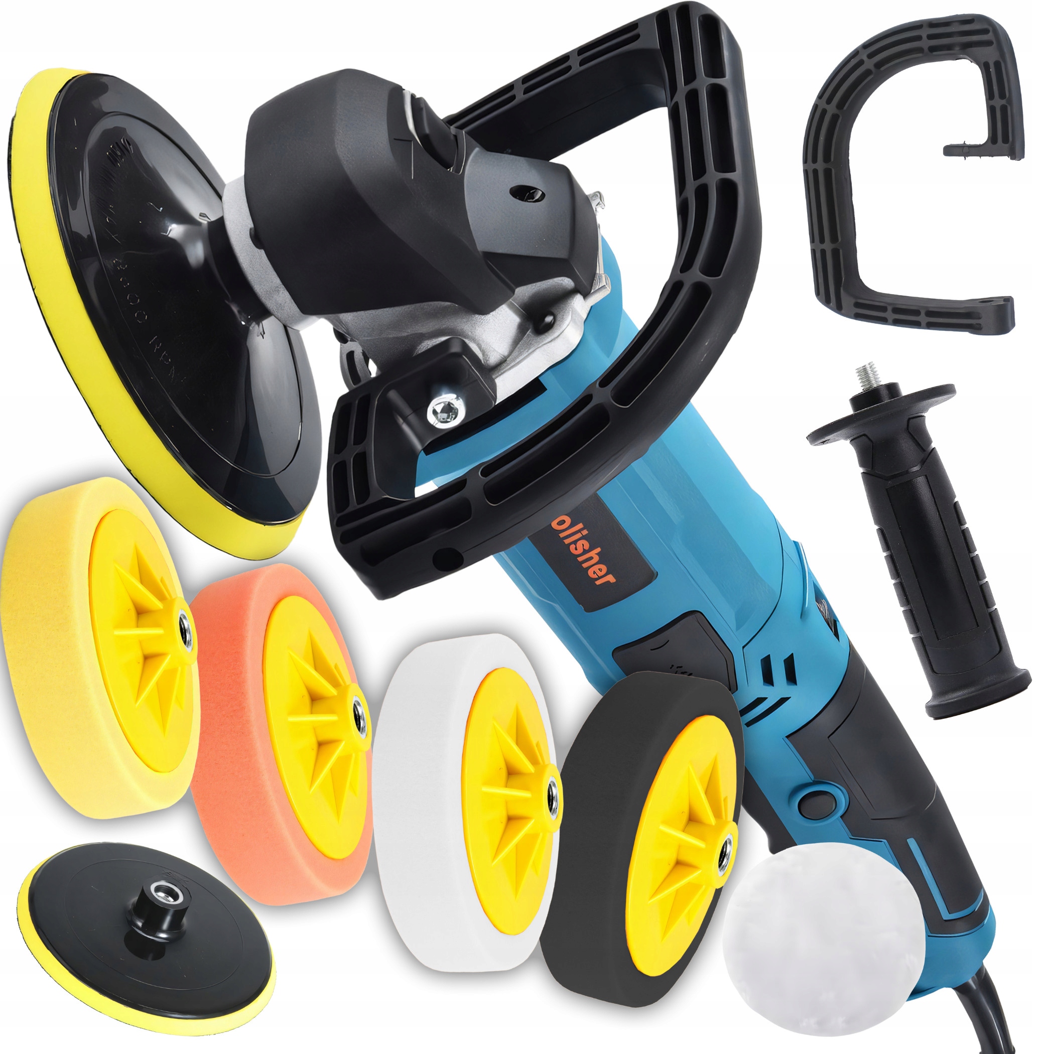 Automobilová S Regulací Otáček Bruska Sada Houbiček Výkonná 2900 W