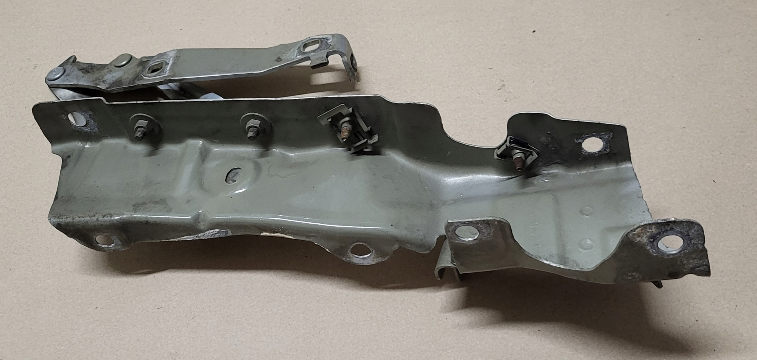 hinge bonnets right console holder RENAULT SCENIC II 2 original SREBRNY