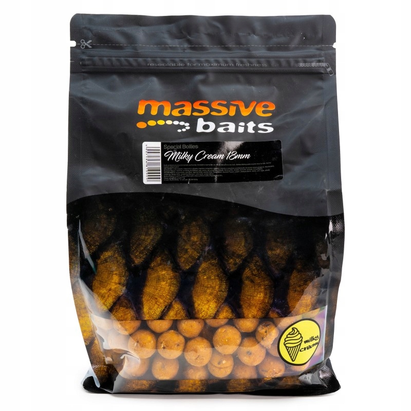 Kulki Zanętowe Proteinowe 18mm 1kg Milky Cream Massive Baits