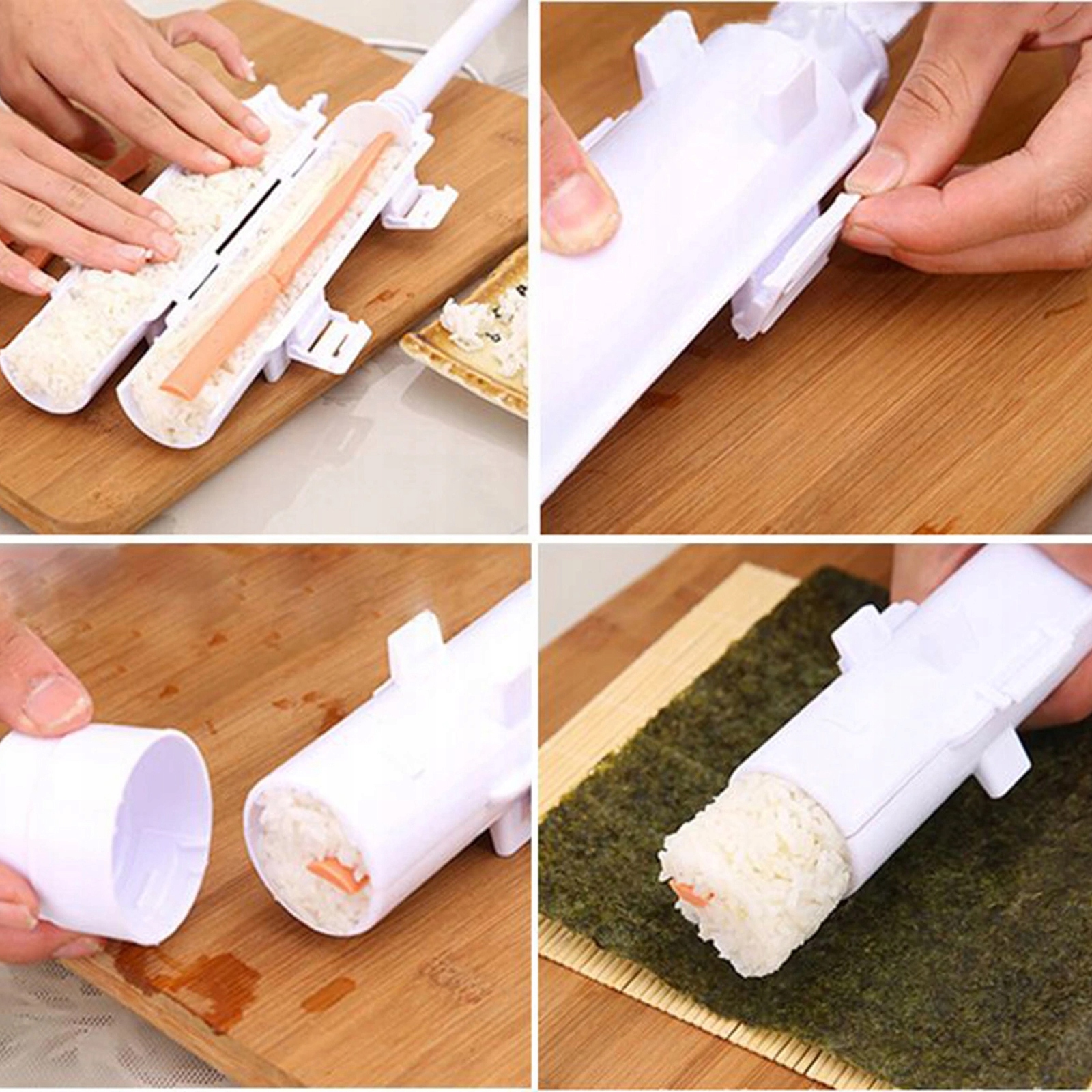 MASZYNKA DO ROBIENIA SUSHI TUBA BAZOOKA ROLLER Rodzaj zestaw do sushi