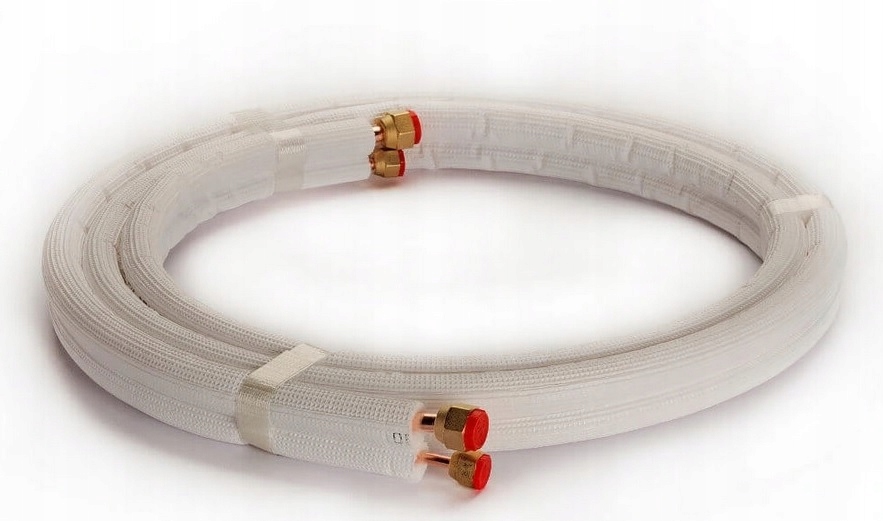 Rúrky pre klimatizáciu Ebrille 1/4'' 3/8'' 5mb s kalichmi, vysoká kvalita