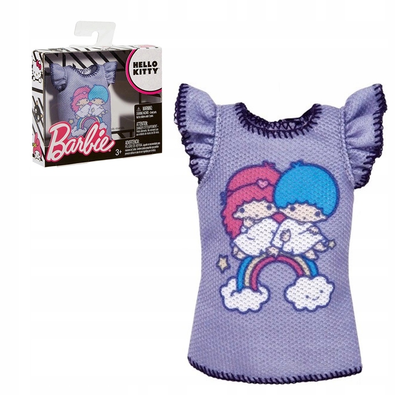 

Mattel Barbie Ubranko Dla Lalki Hello Kitty