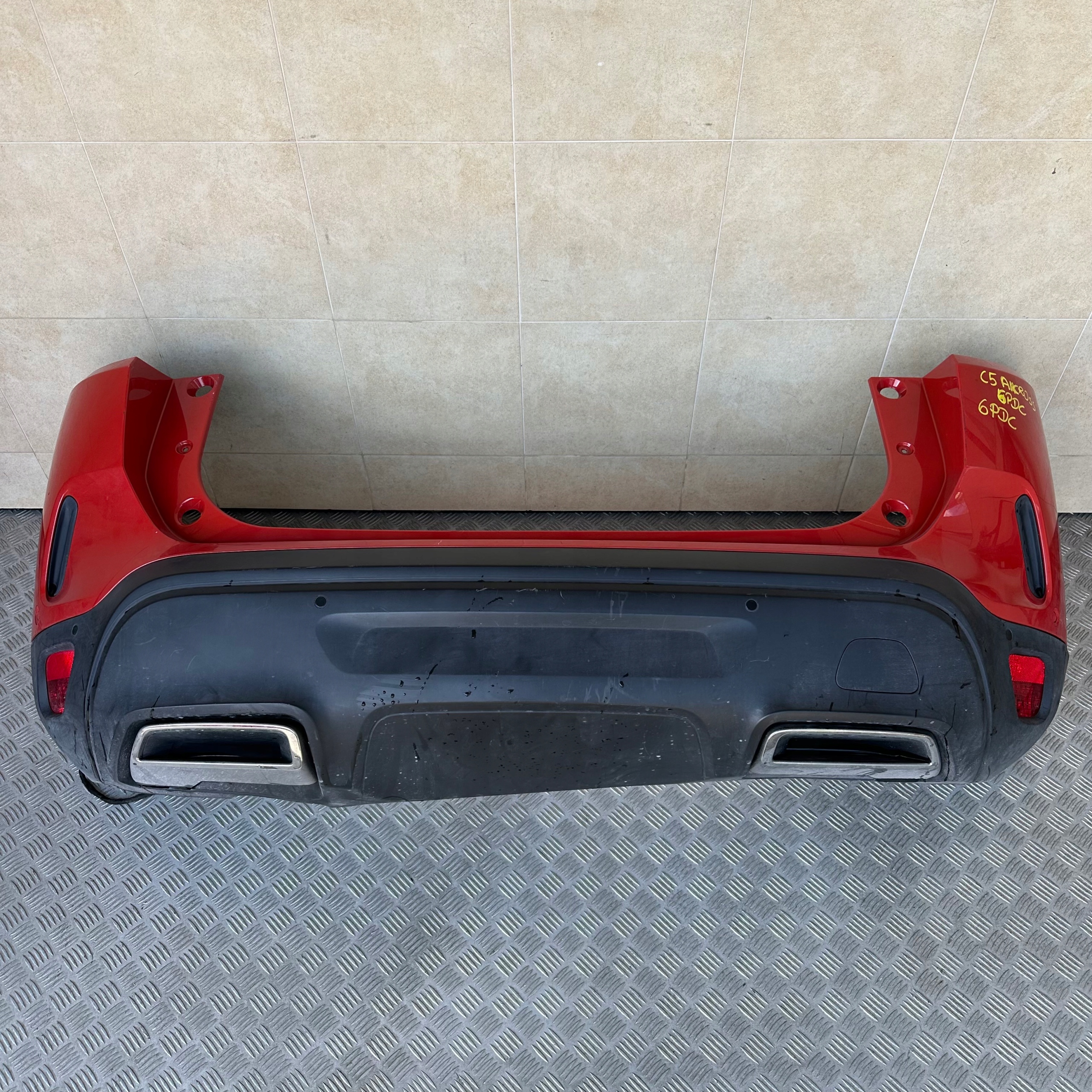 BUMPER REAR CITROEN C5 AIRCROSS 6 PDC 2020 ROK