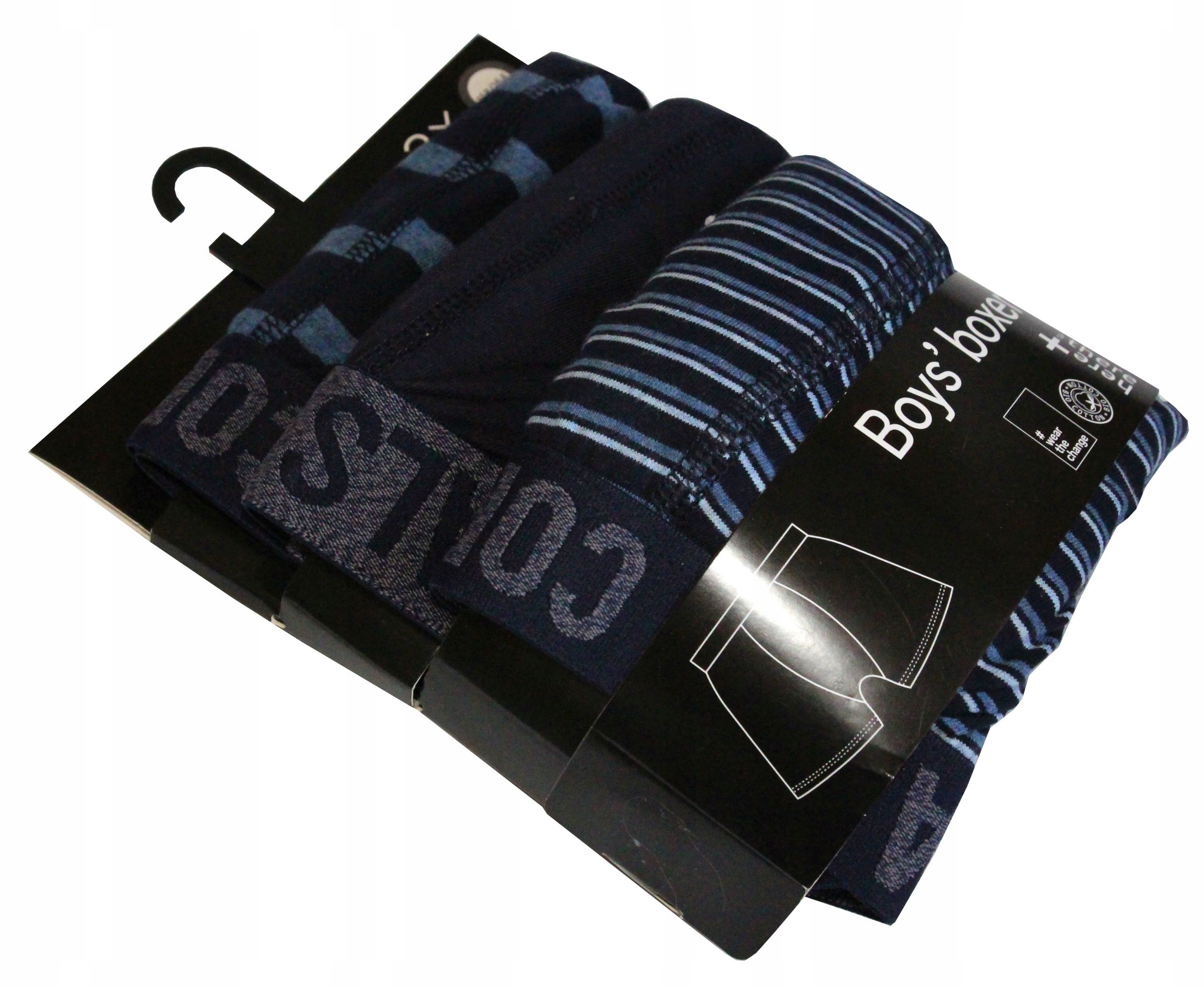 

C&a 3 pack majtki Bokserki wzory mix 134/140