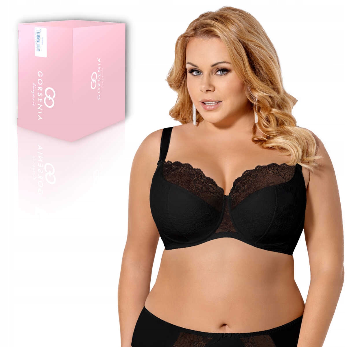 Gorsenia Biustonosz Blanca 357 czarny 85I