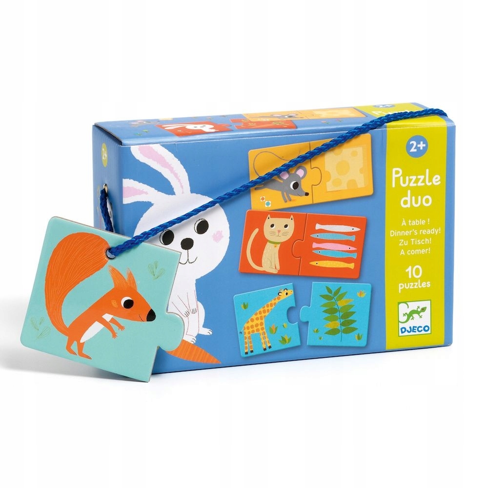 

Djeco: puzzle Duo Zwierzatka i ich obiady 8166