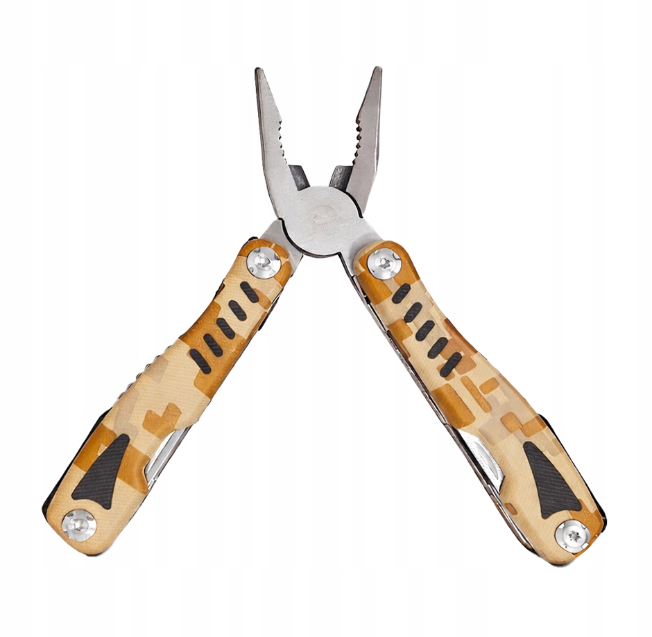 Multitool 15v1 Kombinačky Nůž Pilník Šroubováky Pouzdro Na Opasek