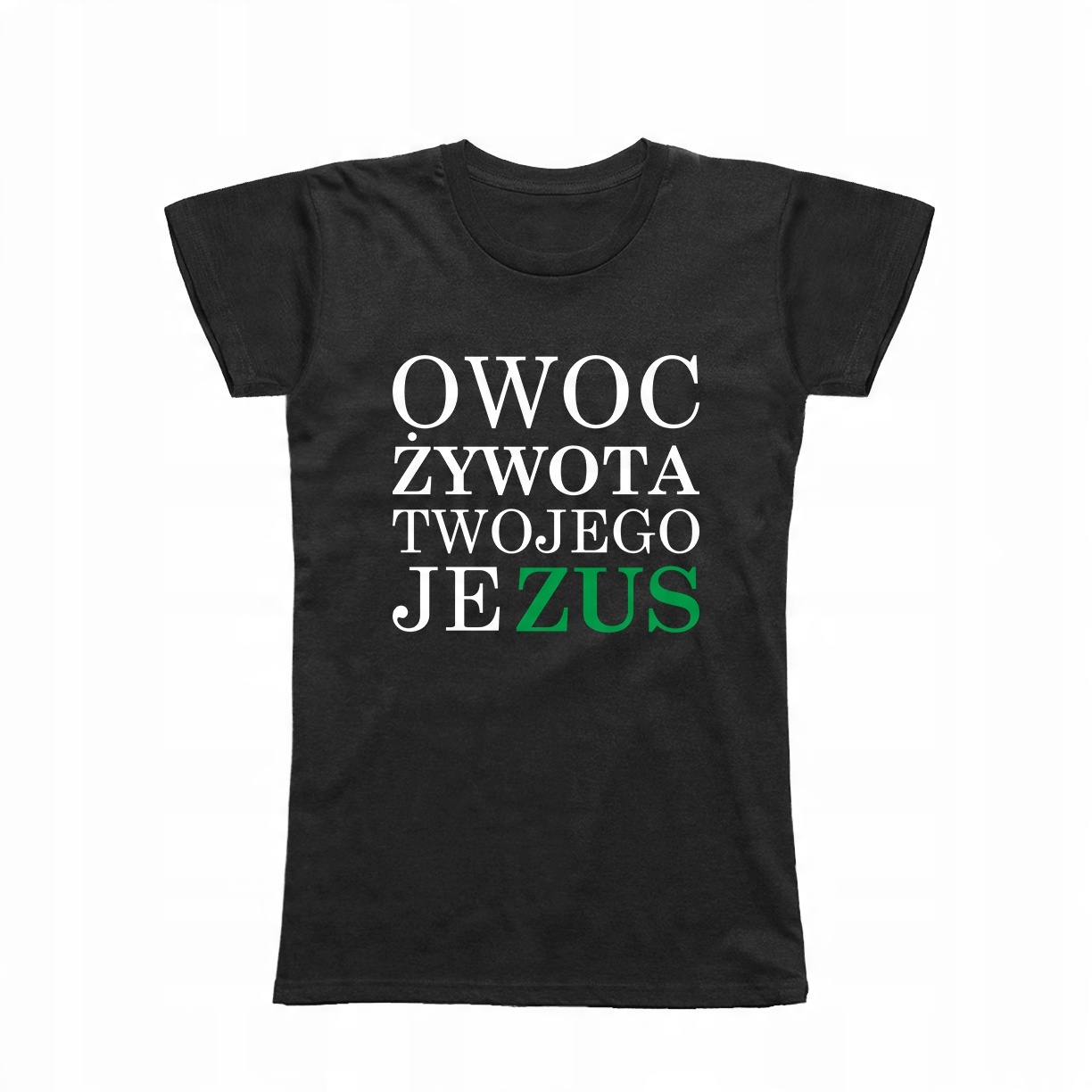 

M - Koszulka T-shirt Owoc Żywota Je Zus Śmieszna