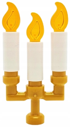 

Lego Akcesoria Świecznik 73117 Złoty Nowy
