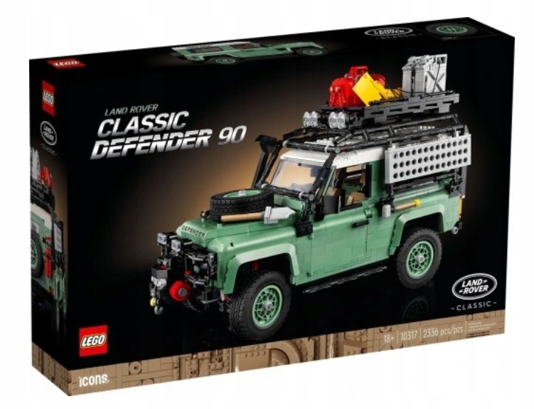 Lego 10317 Ikony – Land Rover Classic Defender 90