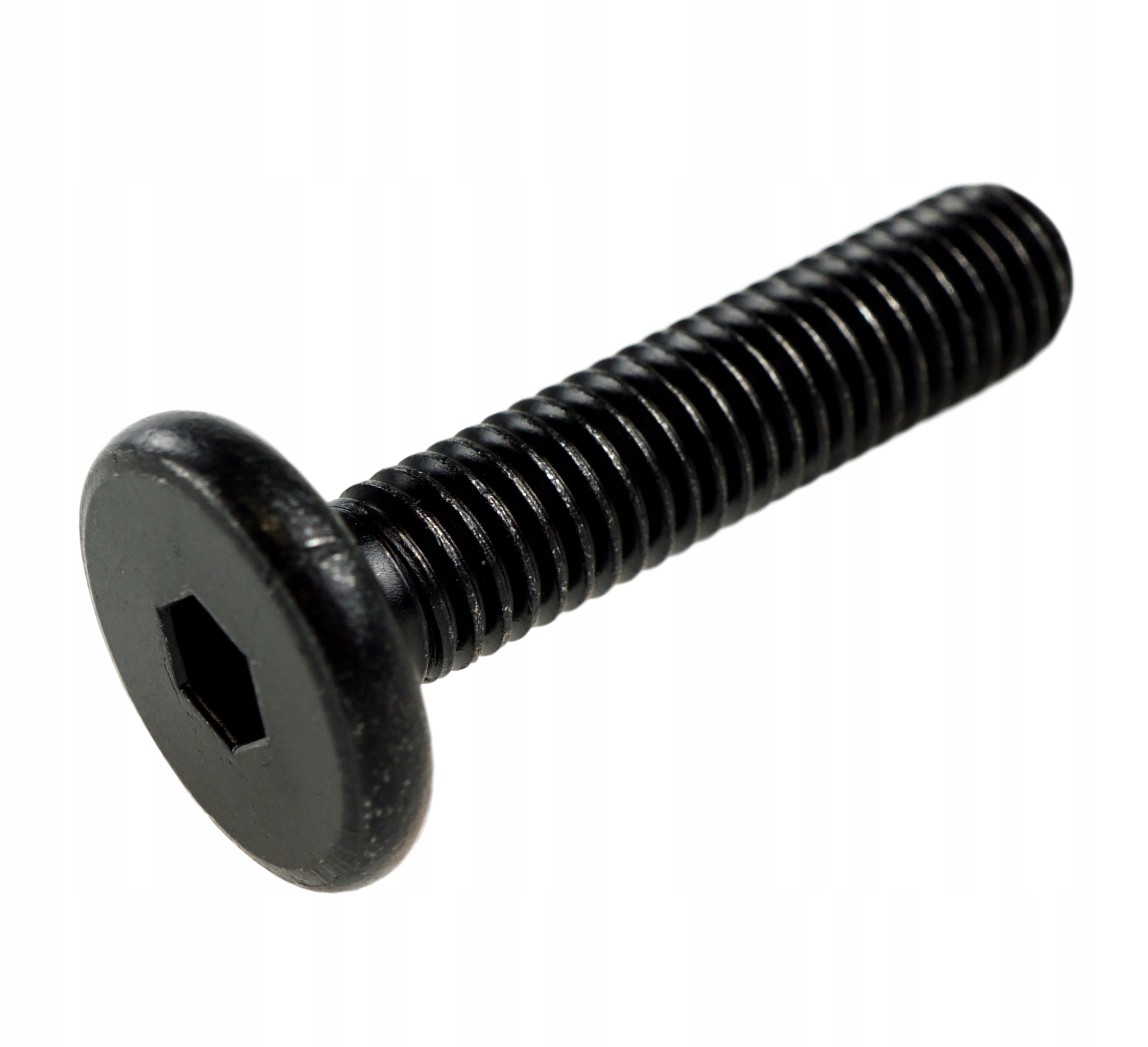 

10X czarny wkręt meblowy metryczny na imbus M8x35