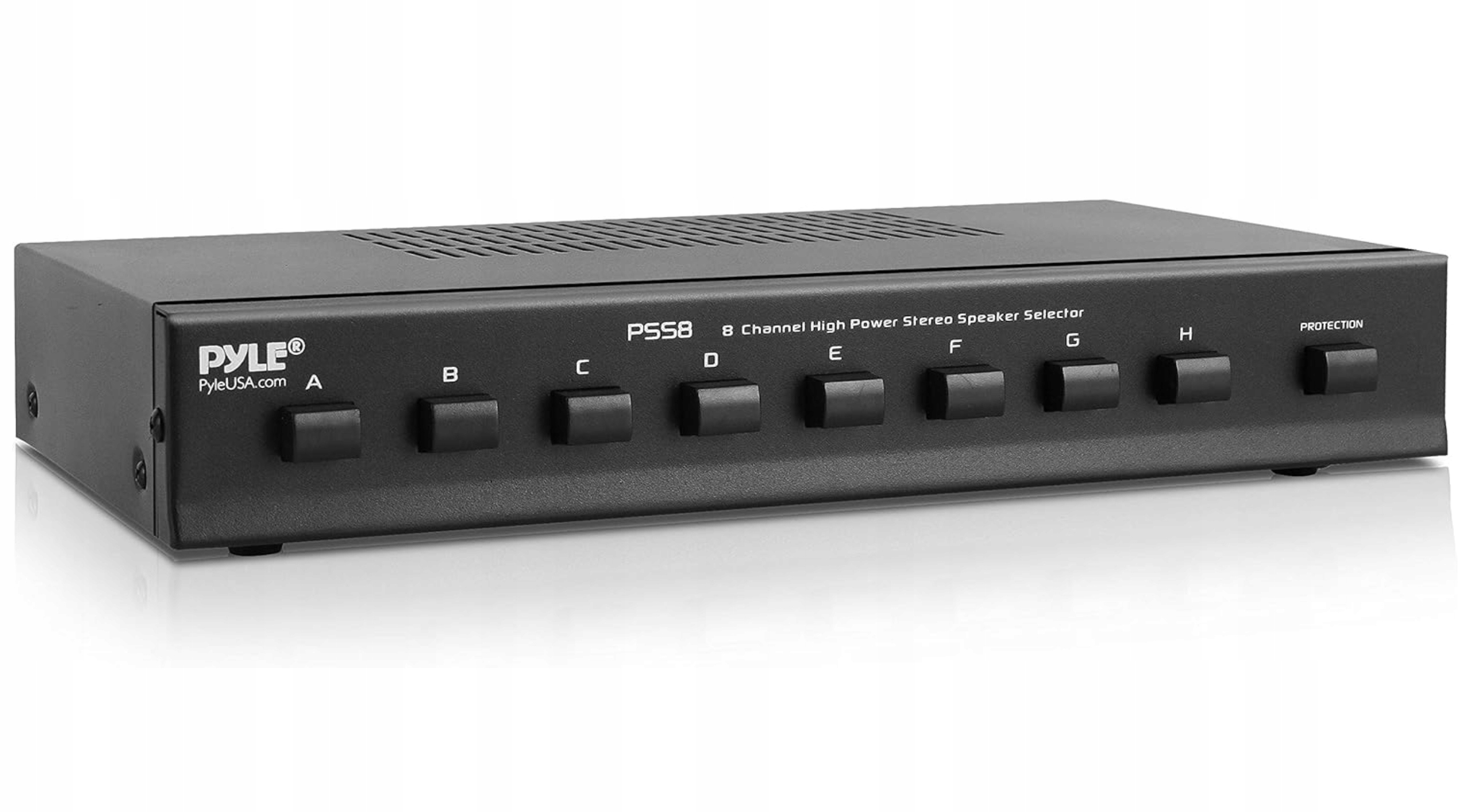 8 Kanálový Rozdělovač Pro Stereo Zesilovač Pyle PSS8