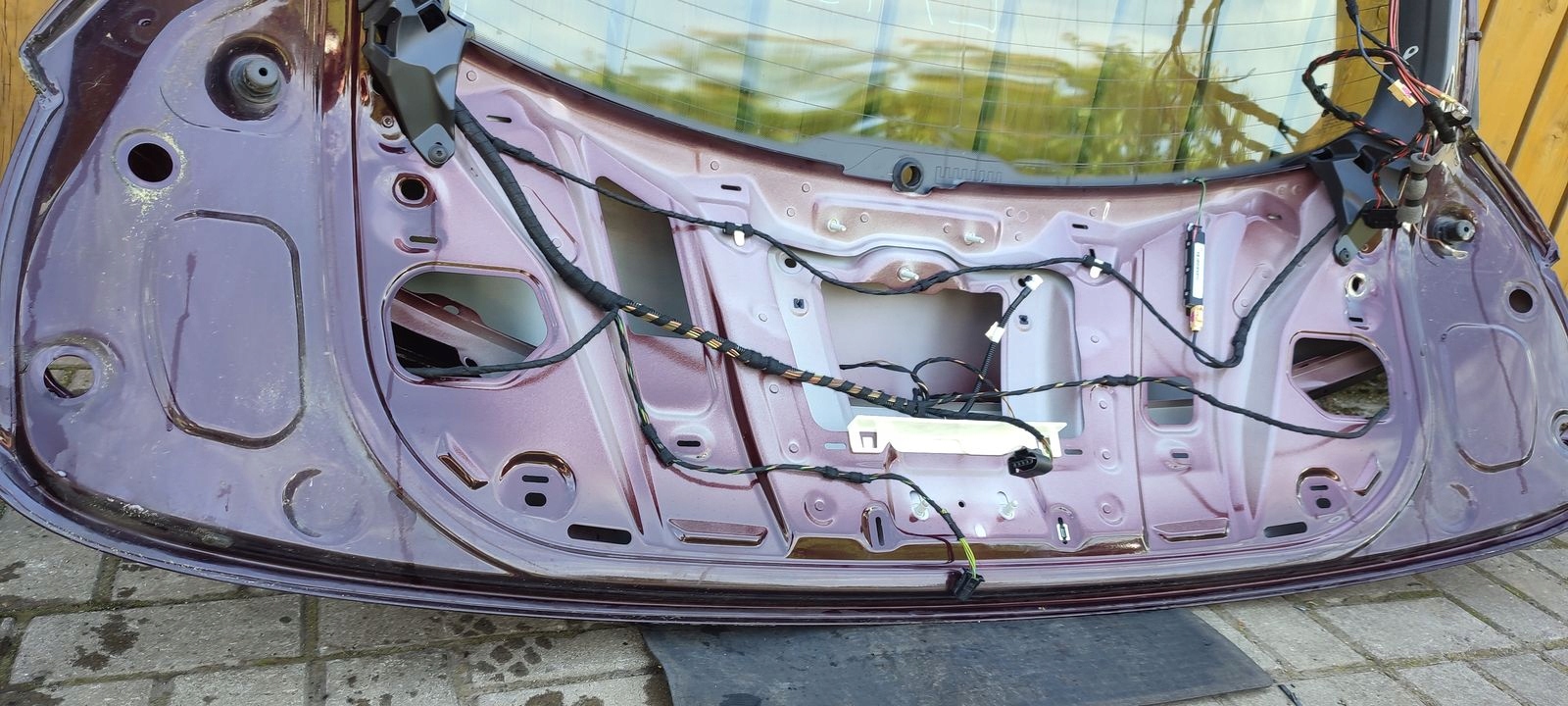 trunk door boot Audi A1 8X LY4S 3D