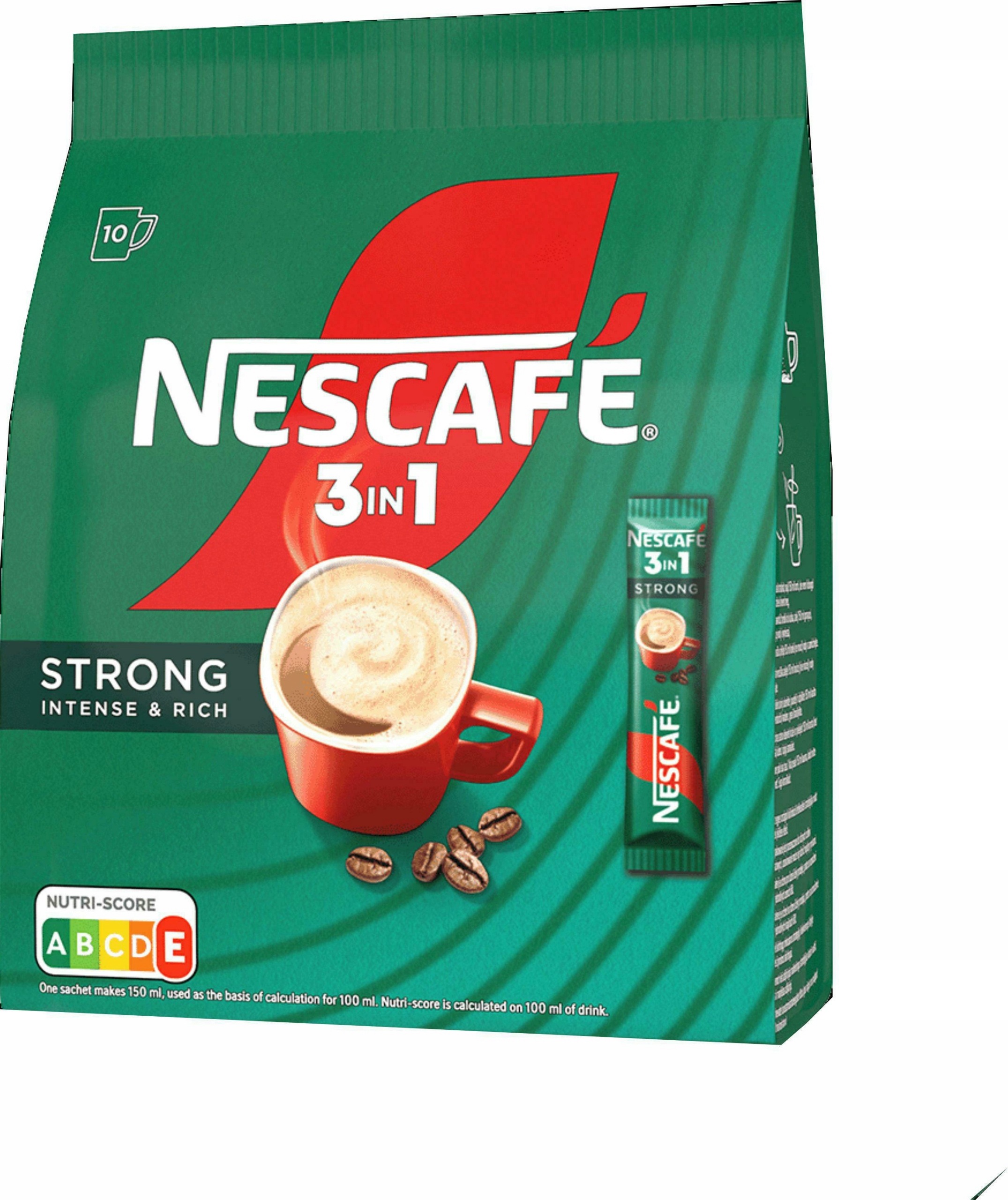 18 Sztuk Nescafe 3W1 Strong 17G Torba 10 Sztuk