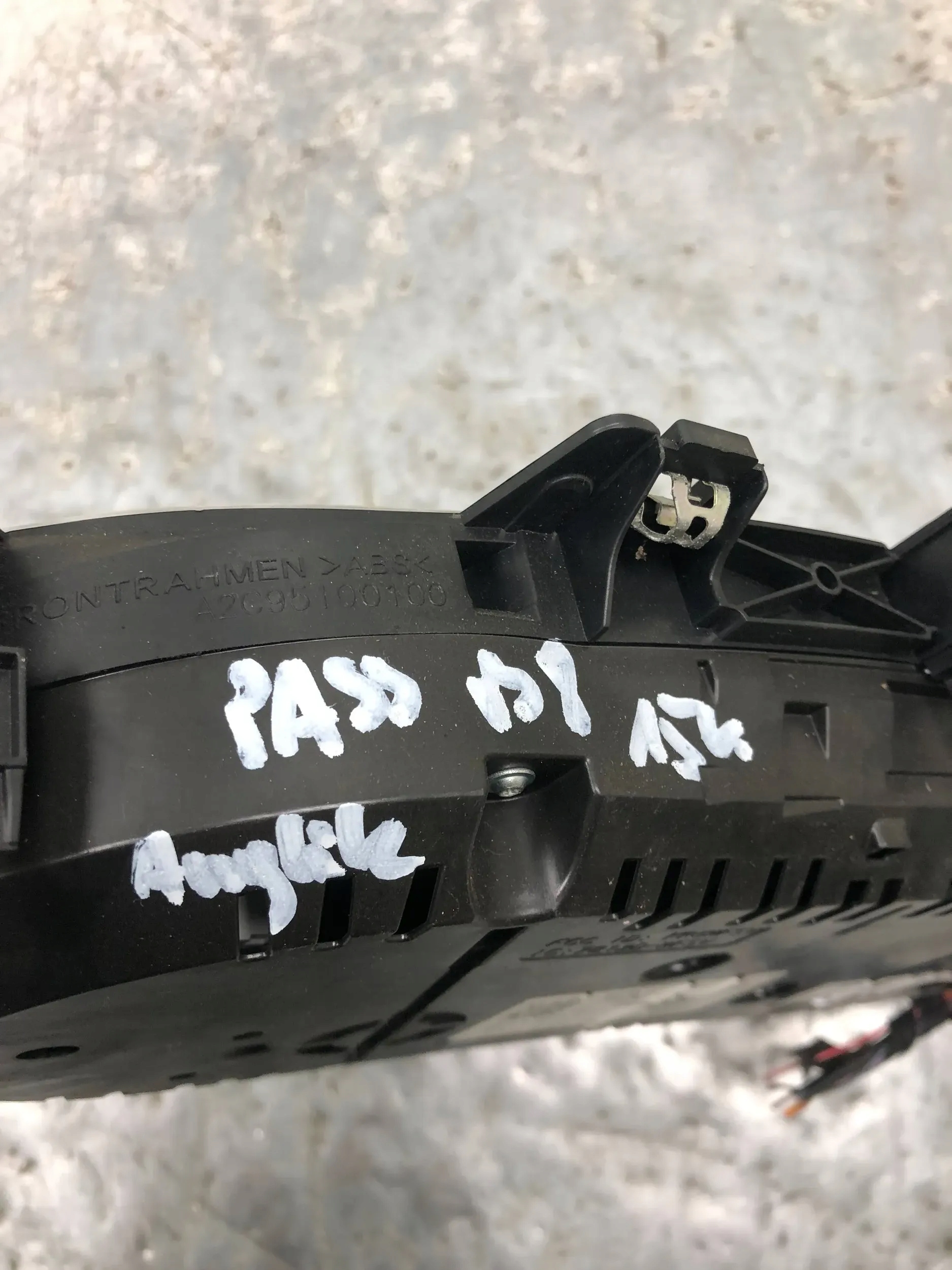 dials dials VW PASSAT B8 3G0920941 UK