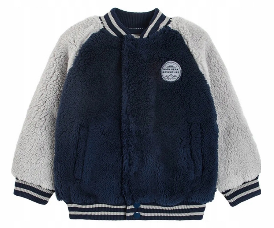 

Cool Club Bluza bejsbolówka futrzana ciepła r. 98
