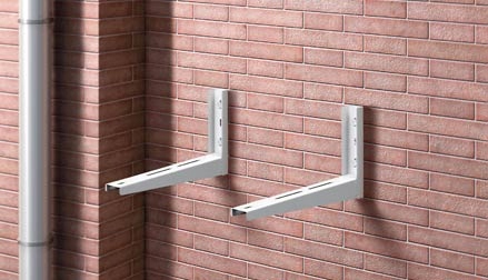 Svařovaná konzole klimatizace Rodigas MS404 800 mm, držák kondenzátoru