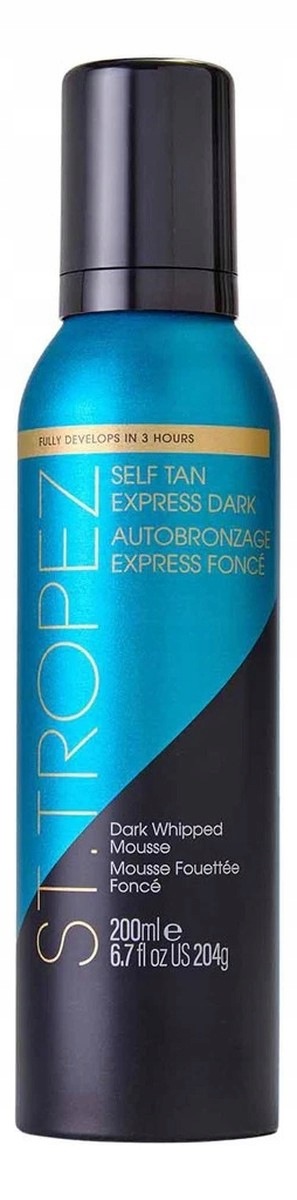 St. Tropez Express Dark Whipped Mousse samoopalovací pěna 200 Ml