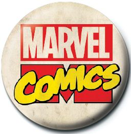 

Markowa przypinka na plecak z Logo Marvel Comics