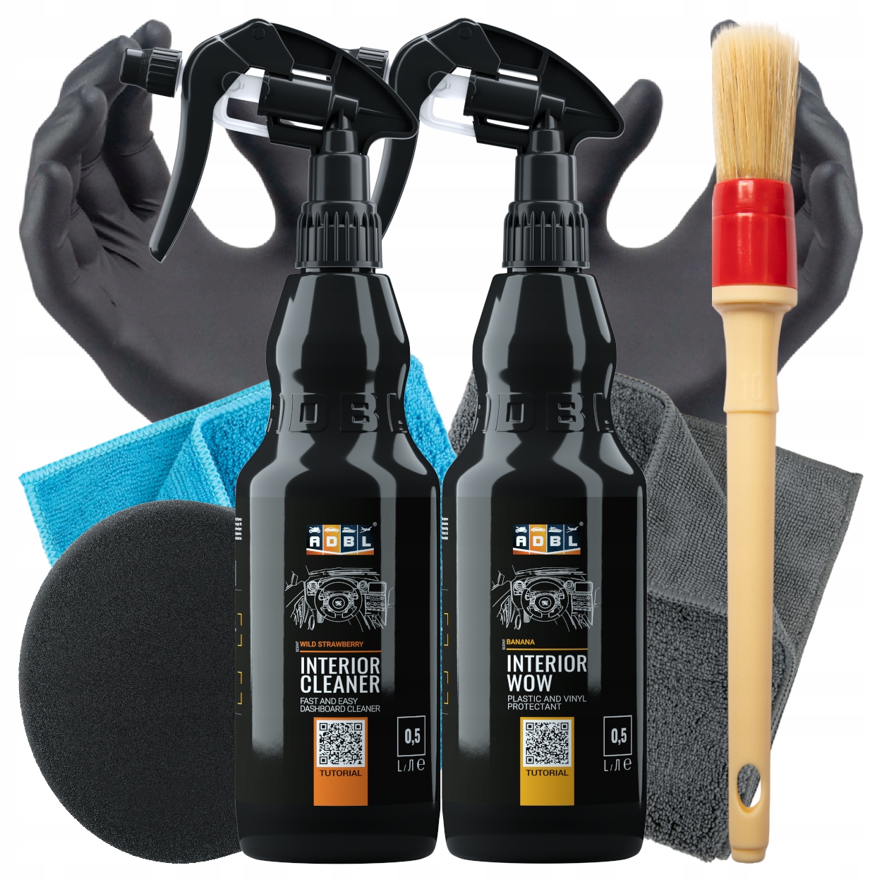 Zestaw Do Czyszczenia Wnętrza Plastików Adbl Interior Cleaner Dressing
