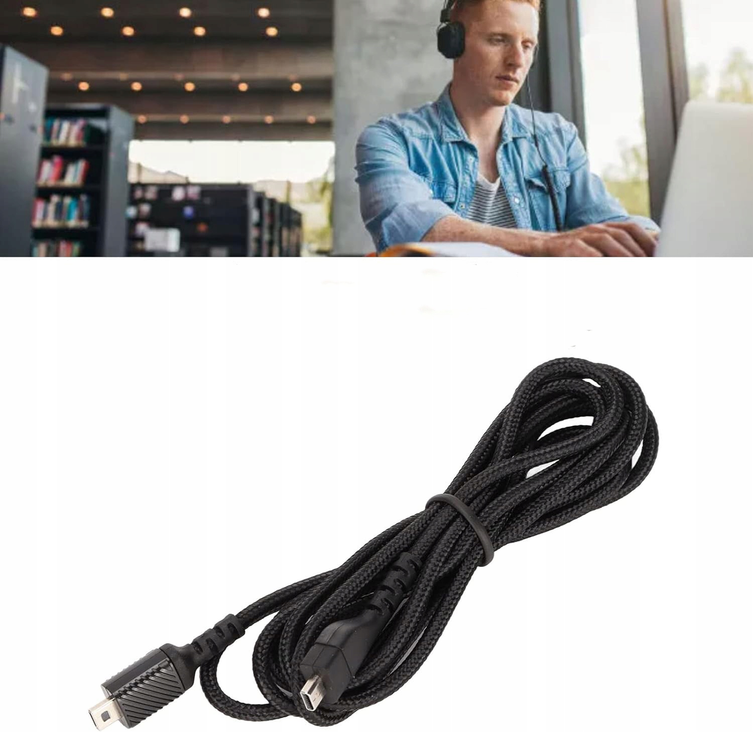 KABEL PRZEWÓD DO SŁUCHAWEK STEELSERIES 3 5 7 9X CHATMIX Marka inna