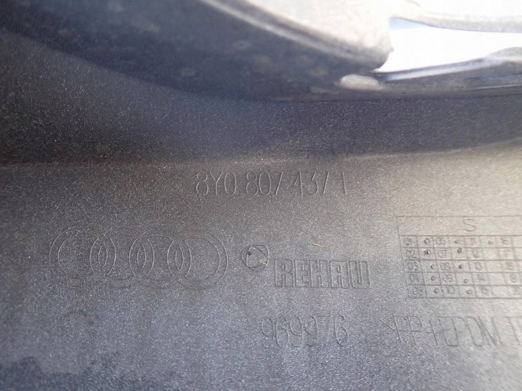 bumper front front AUDI A3 2020- S-LINE 8Y0807437F