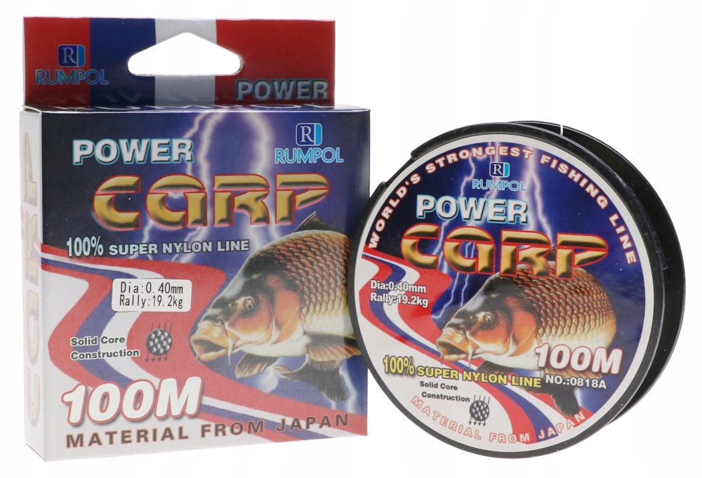 

Żyłka 100m 200m Rumpol Power 0,40mm 19,2kg Zbp
