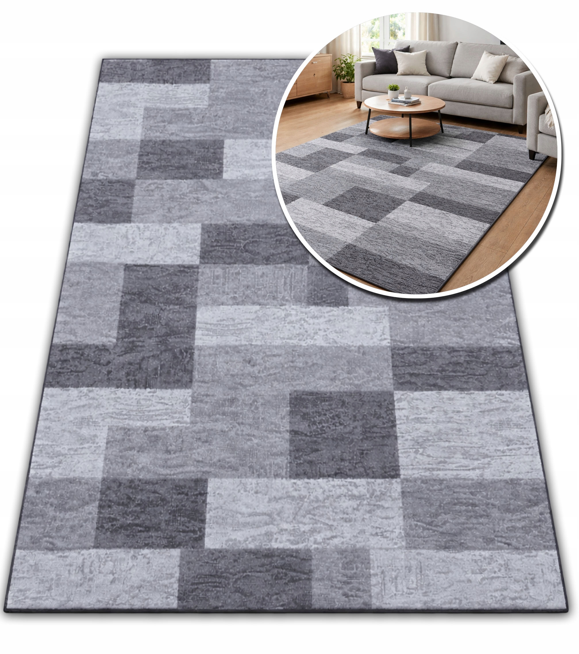 Dywan Miękki Do Salonu Pokoju Stylowy Uniwersalny Dekoracyjny Mata 160x230