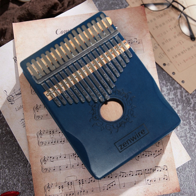 KALIMBA INSTRUMENT AFRICAN PIANO ZANZA MBIRA Gyártói kód KALIMBA FA Kék 17