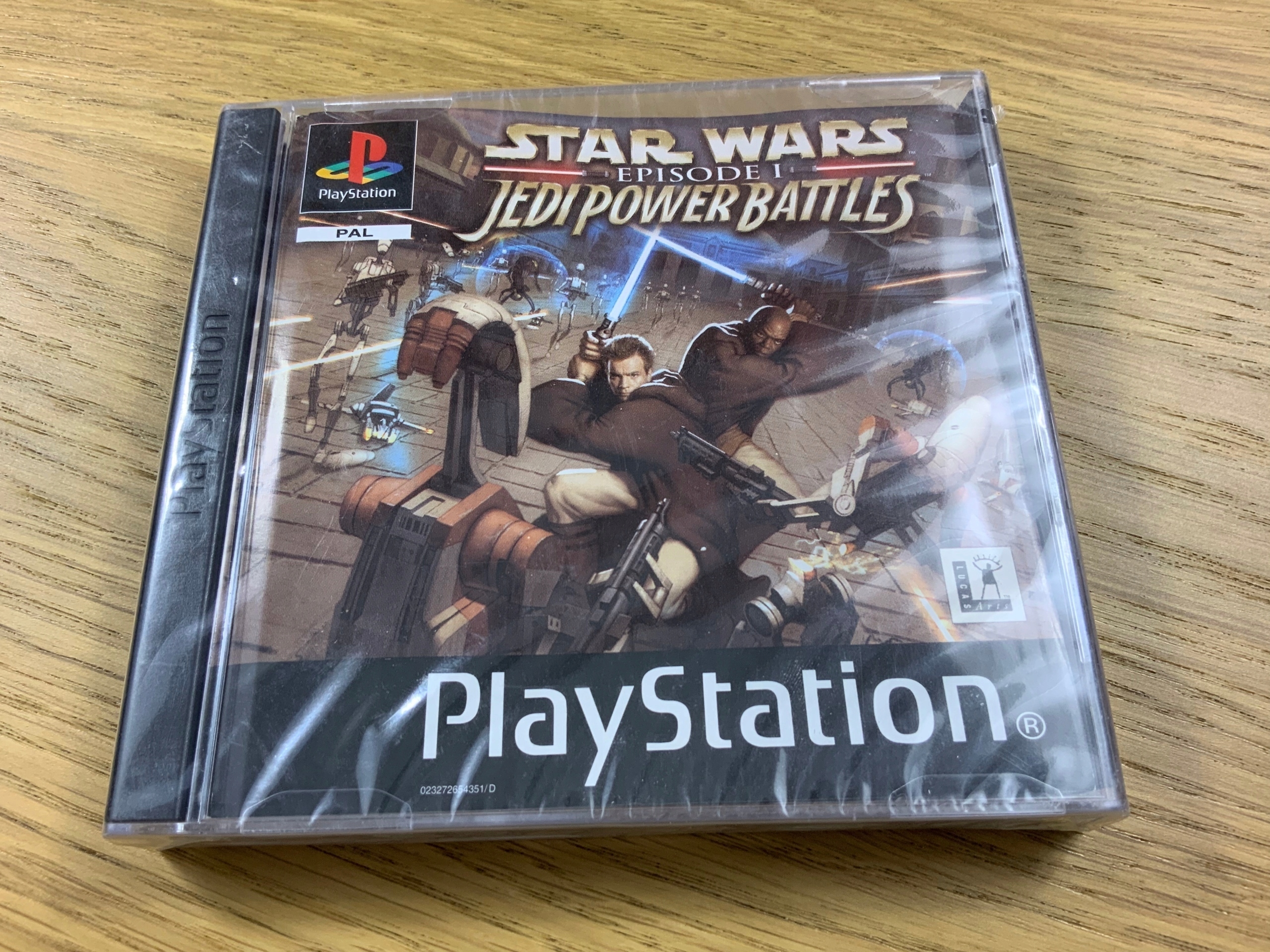 STAR WARS JEDI POWER BATTLES folia PSX PS1 Platforma Sony PlayStation (PSX)