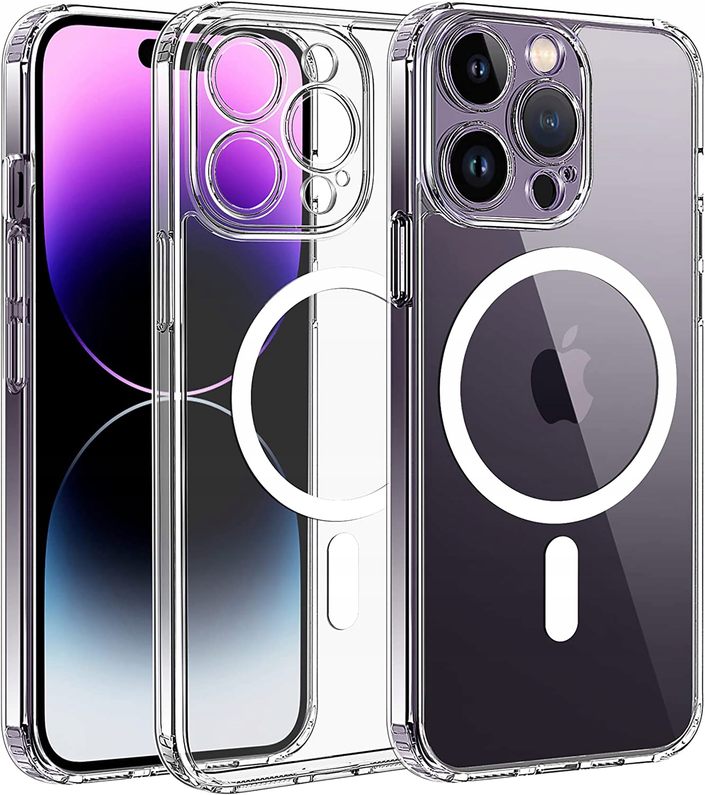

Etui do iPhone 14 Pro Max Magsafe Shock Case Szkło
