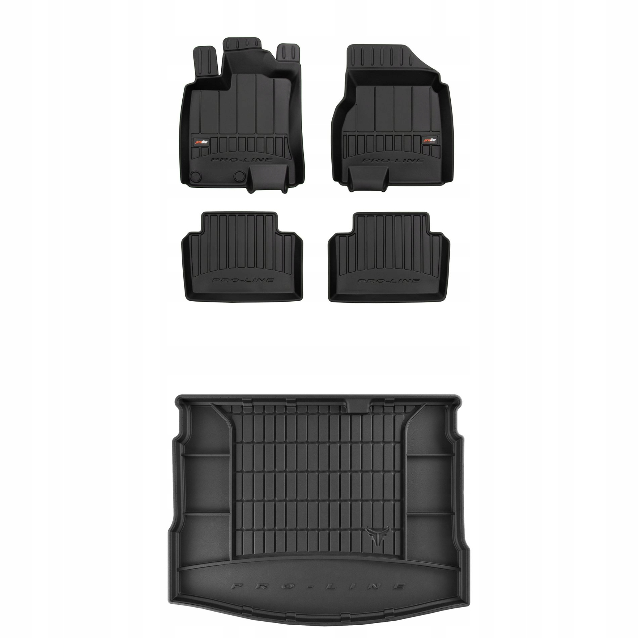 Sada gumových kobercov a rohoží pre Nissan Qashqai I