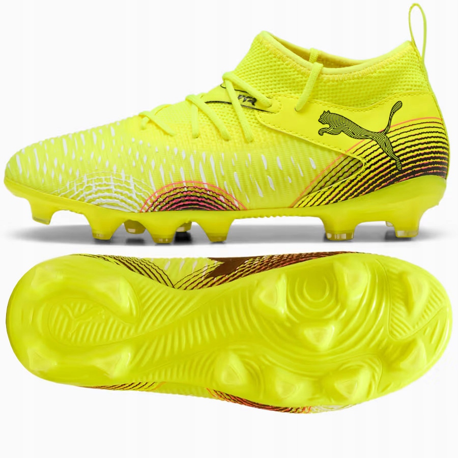 Puma Future 8 Match Jr Fg/ag [36] Lankové boty pro děti, žluté