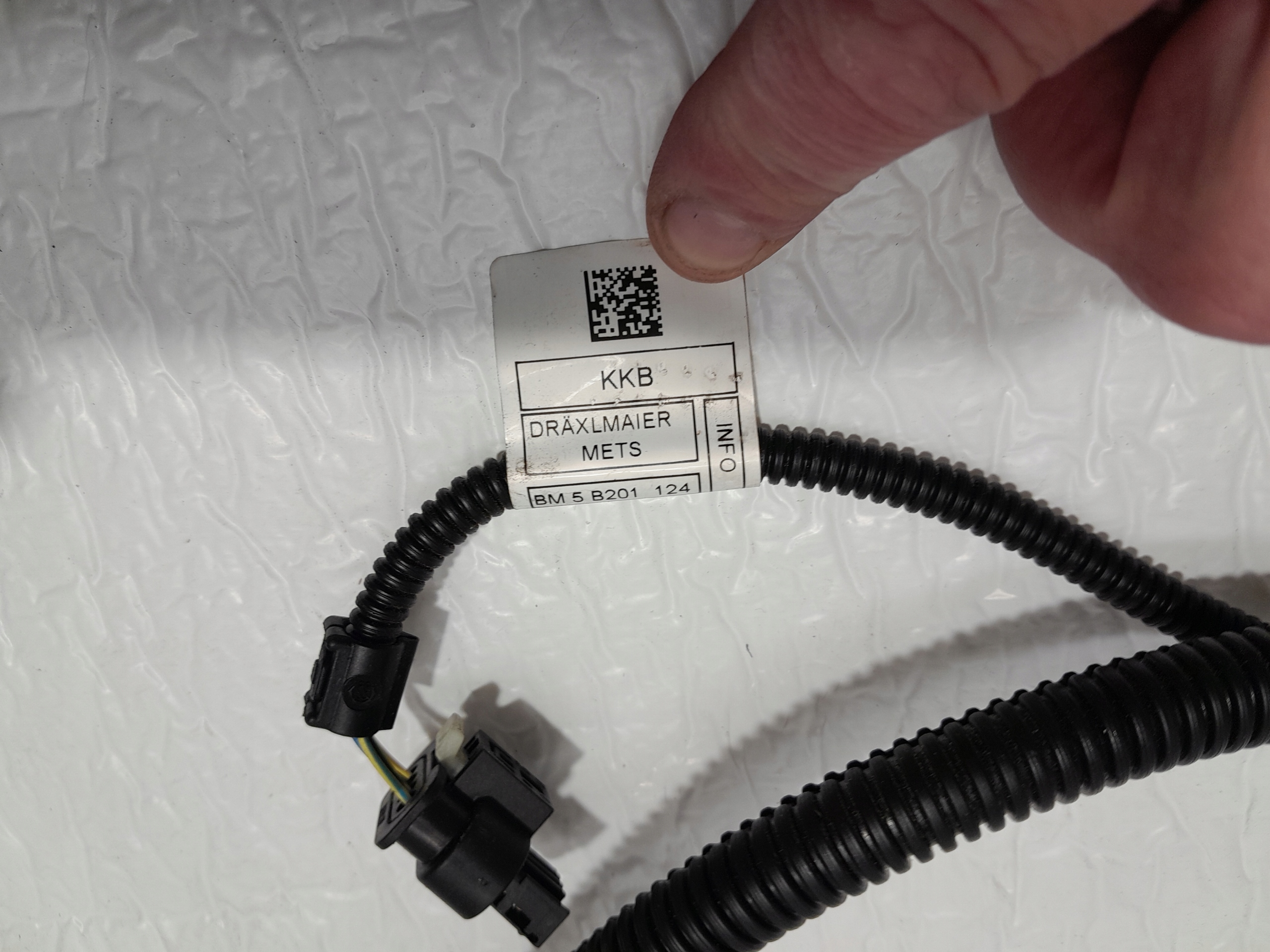 BMW X3 G01 LCI bundle motor wiring 8743497