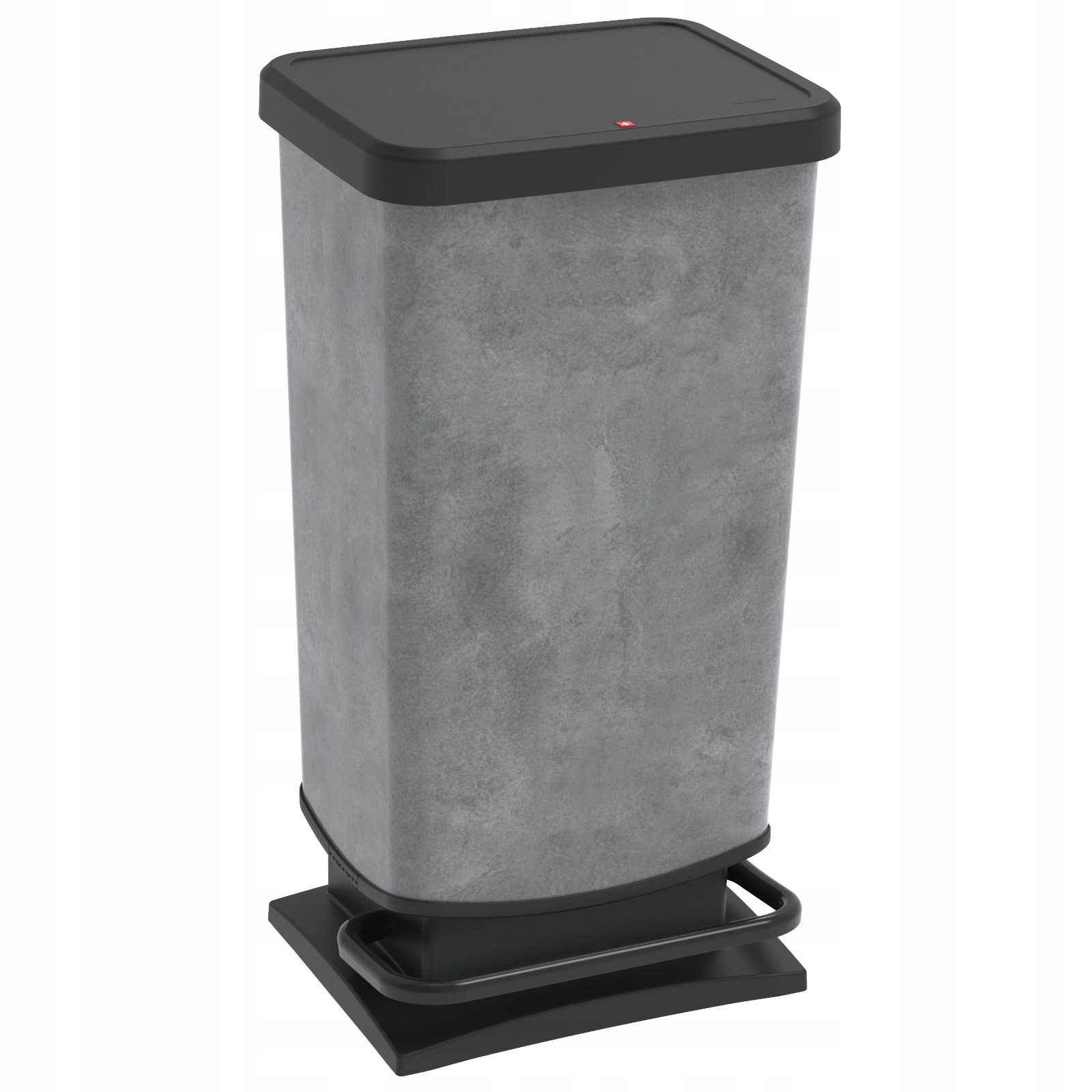Kosz na śmieci Rotho Paso 40l beton