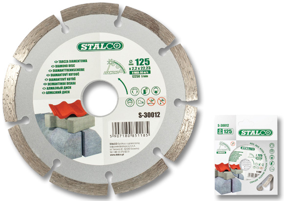 

Stalco Tarcza Diamentowa Segmentowa 125mm Na Sucho