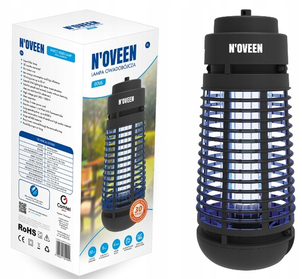 

Lampa Owadobójcza Lampion Komary Muchy IKN6