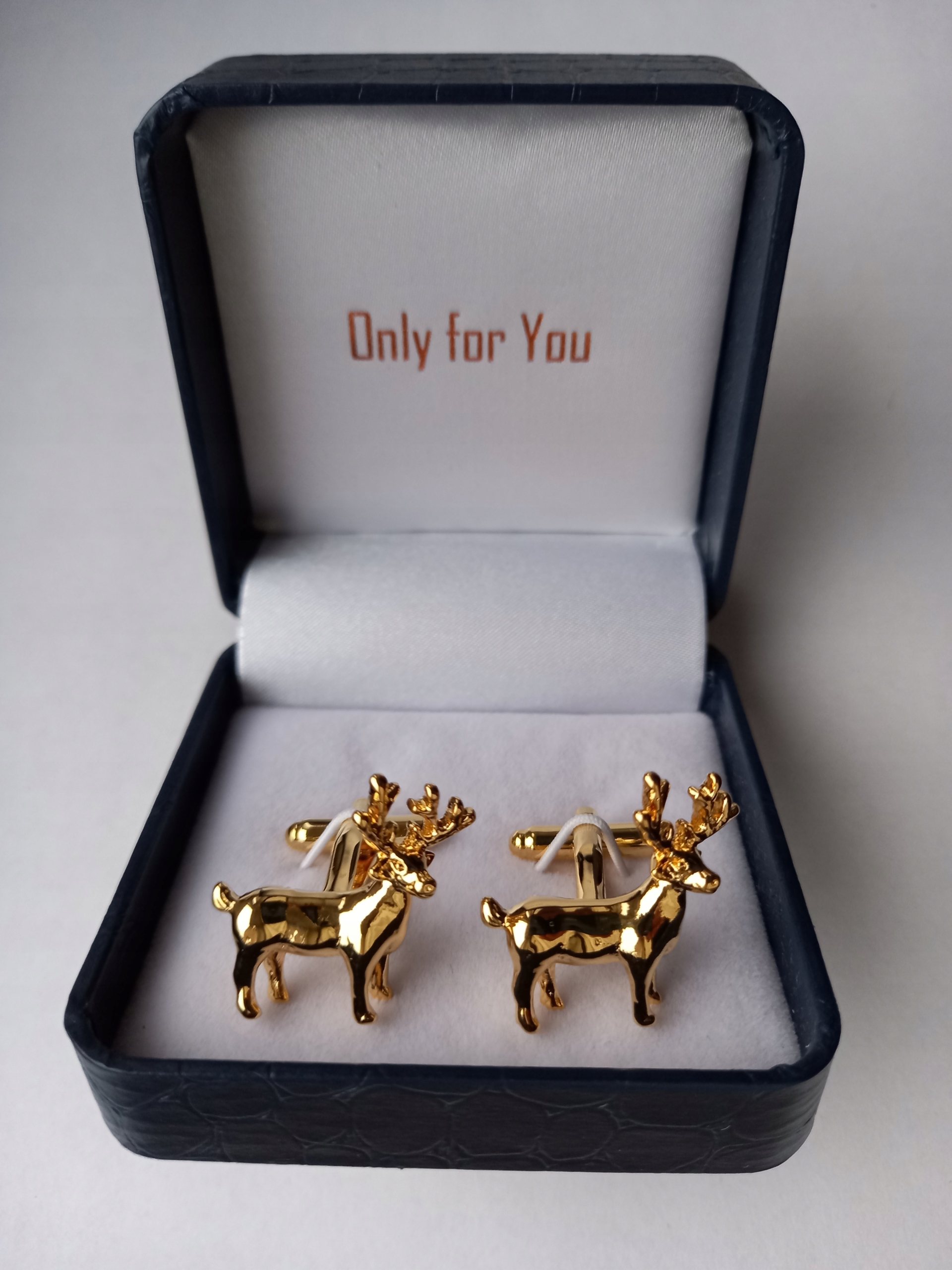 Pro myslivce spona košile zlatá Jelonek Sarna