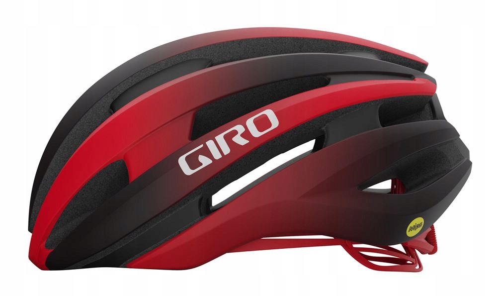 Silniční cyklistická přilba Giro Synthe Integrated Mips II Matte Black Bright Red