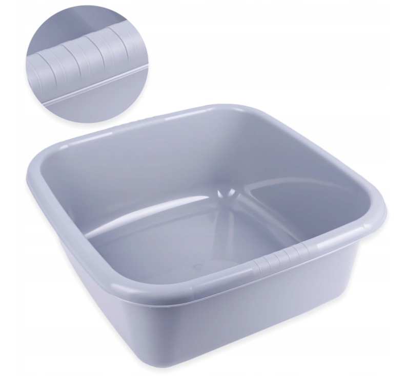 

Uniwersalna Miska Miednica Kwadratowa 36 cm 12L