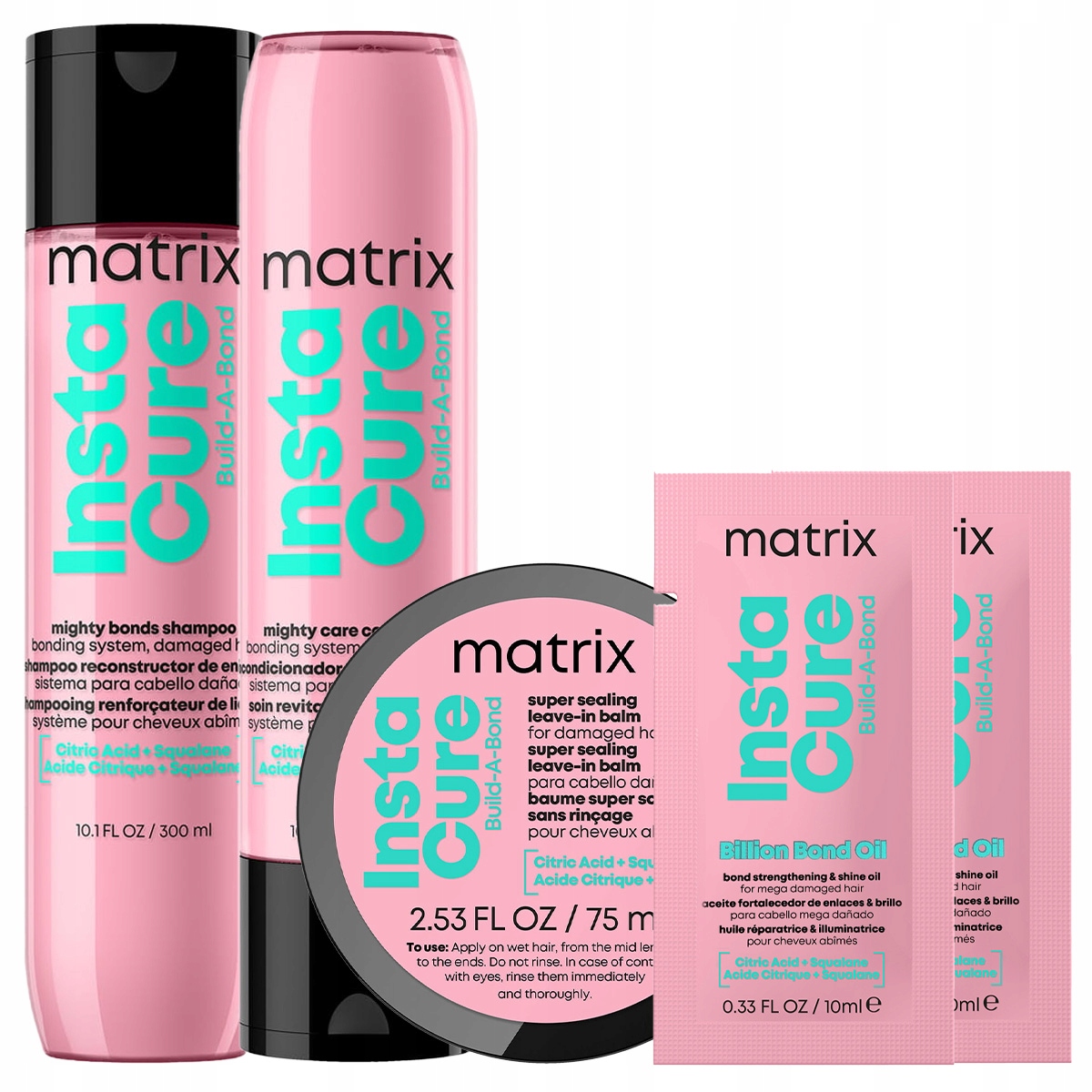 Matrix regenerační sada pro poškozené vlasy šampon, kondicionér, balzám